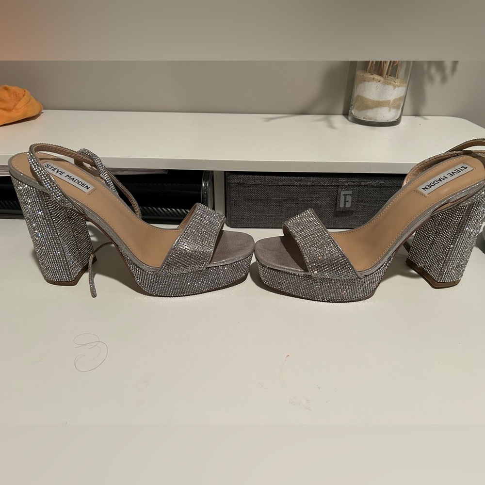 Worn Steve Madden heels. I wore this once